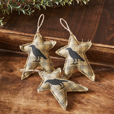 Raven Harvest Primitive Star Bowl Filler Set of 3 4x3 - The Fox Decor